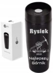 Kubek czarny 320 ml z grawerem