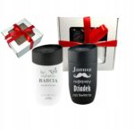 Zestaw Kubków Termicznych na Dzień Babci i Dziadka Kubek z grawerem Prezent