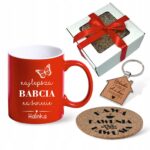 Zestaw Prezentowy na Dzień Babci - Kubek Ceramiczny z Personalizacją