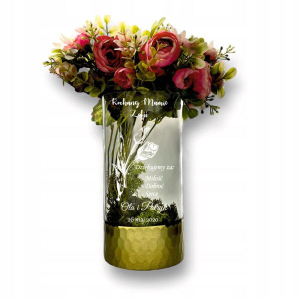 WAZON Z GRAWEREM DZIEŃ MATKI BABCI ŚLUB ROCZNICA DZIEŃ NAUCZYCIELA