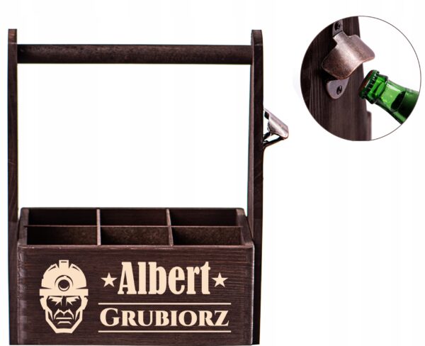 NOSIDŁO NA PIWO Z GRAWEREM DZIEŃ GÓRNIKA ŚWIĘTA!