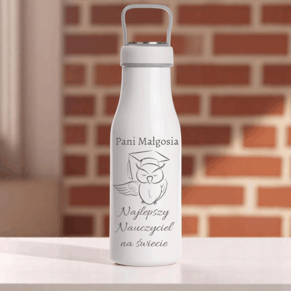 KUBEK TERMICZNY TERMOS Z GRAWEREM dla Nauczyciela