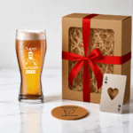 SZKLANKA KUFEL DO PIWA 570 ml Z GRAWEREM DLA ŚWIADKA