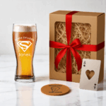 SZKLANKA KUFEL DO PIWA 570 ml z GRAWEREM URODZINY Dla Świadka