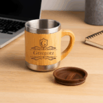 Kubek podrózny bambusowy