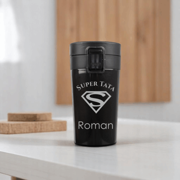 KUBEK TERMICZNY TERMOS GRAWER PERSONALIZOWANY NA DZIEŃ OJCA