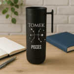 Kubek termiczny 250 ml z rączką i z grawerem