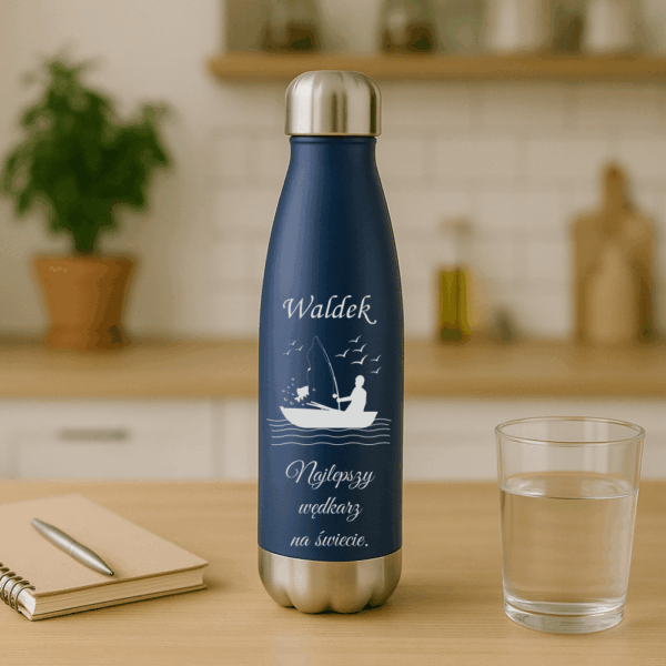 KUBEK BUTELKA TERMICZNY Z GRAWEREM PERSONALIZOWANY