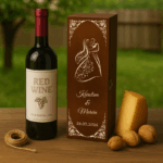 SKRZYNKA PUDEŁKO NA WINO Z GRAWEREM! ŚLUB ROCZNICA ŚLUBU URODZINY