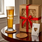 SZKLANKA KUFEL DO PIWA Z GRAWEREM WIECZÓR KAWALERSKI