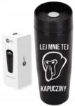 Kubek czarny 320 ml z grawerem