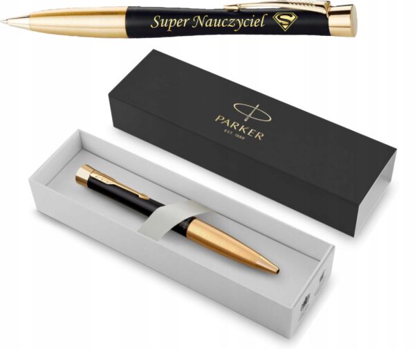 DŁUGOPIS PARKER URBAN MUTED BLACK GT Z GRAWEREM