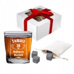 SZKLANKA DO WHISKY Z GRAWEREM KAWALERSKI DLA ŚWIADKA ŚLUB URODZINY 18-99