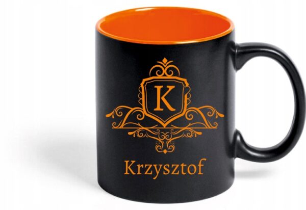 KUBEK Z NADRUKIEM GRAWER PREZENT DUŻY 350 ML