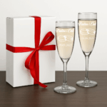 KIELISZKI DO SZAMPANA Z GRAWEREM ŚLUB PREZENT 2szt