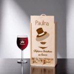 SKRZYNKA + KIELISZEK Z GRAWEREM ŚLUB URODZINY