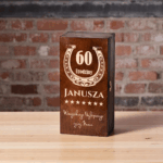 SKRZYNKA NA BUTELKĘ KARAFKĘ Z GRAWEREM!