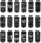 czarna butelka z grawerem