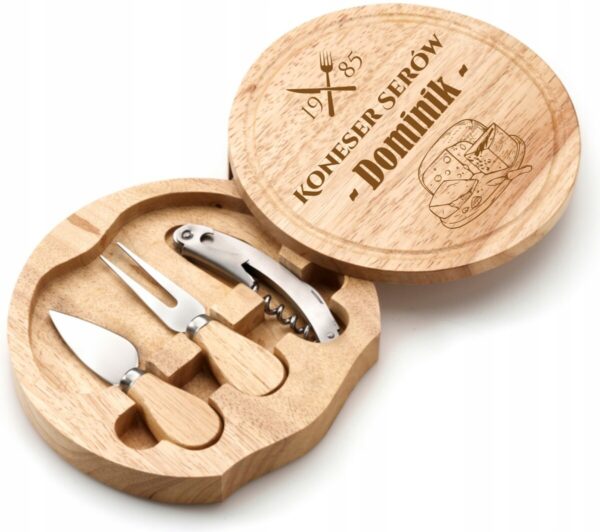 DESKA DO SERA SERÓW PREZENT URODZINY Z GRAWEREM