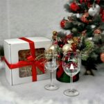 Kieliszki do wina z grawerem