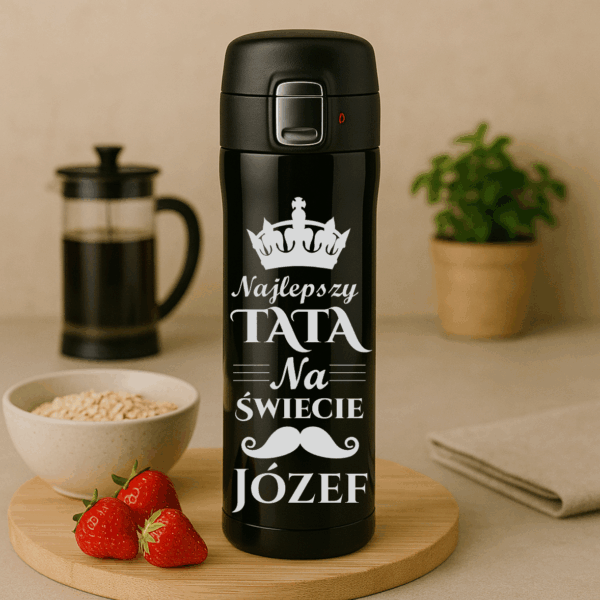 KUBEK TERMICZNY Z GRAWEREM na dzień Ojca dla taty