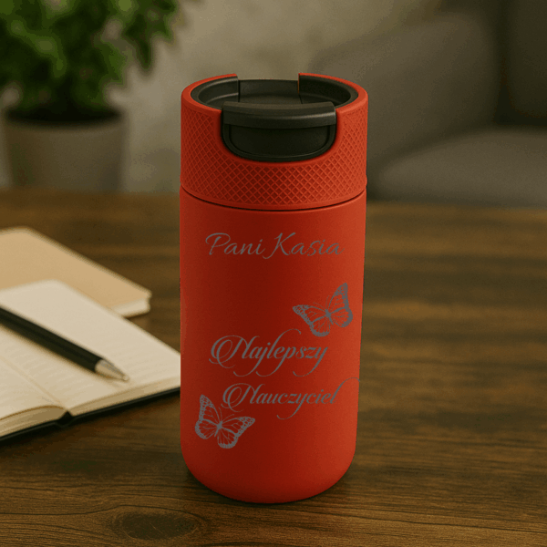 KUBEK TERMICZNY z Grawerem Dla Nauczyciela