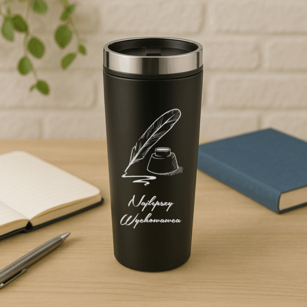 KUBEK TERMICZNY 350 ML Z GRAWEREM PERSONALIZOWANY Dla Nauczyciela