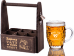 NOSIDŁO I KUFEL NA PIWO Z GRAWEREM PREZENT NA DZIEŃ OJCA