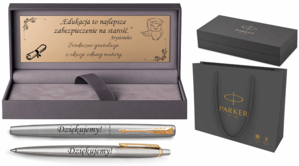 Długopis i Pióro Parker GT z Grawerem