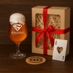 SZKLANKA KUFEL POKAL DO PIWA Z GRAWEREM na Prezent dla Taty na Dzień Ojca