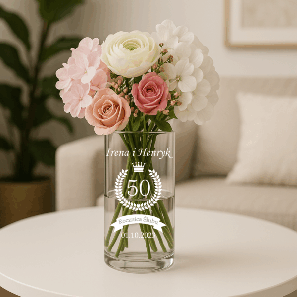 WAZON Z GRAWEREM Rocznica Ślubu