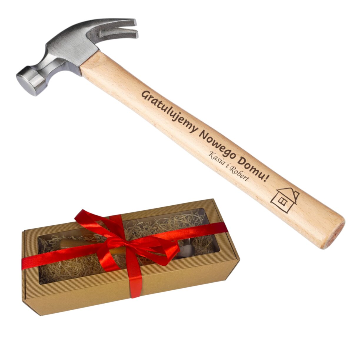 Młotek z Grawerem Nowy dom